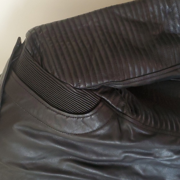 NWT LUCA Womens XL Hawthorne Rocker Black 100% Leather Jacket - Picture 15 of 16